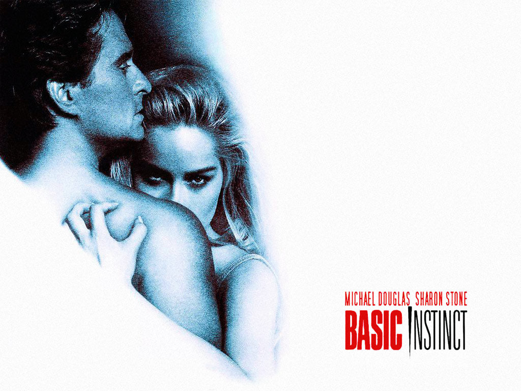 DVD Basic Instinct met Michael Douglas en Sharon Stone, erotische thriller