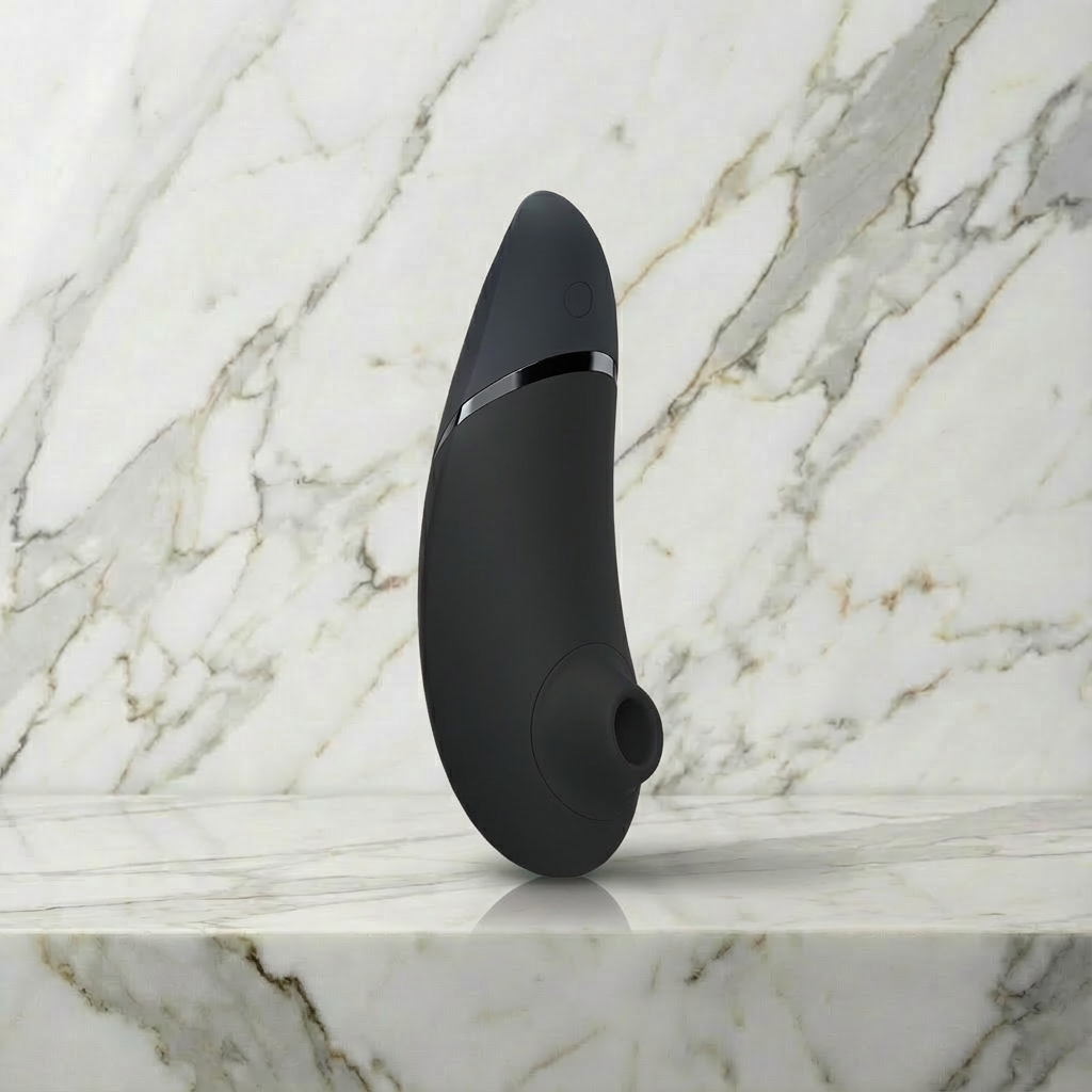 Minimalistisch sfeerbeeld zwarte Womanizer Next