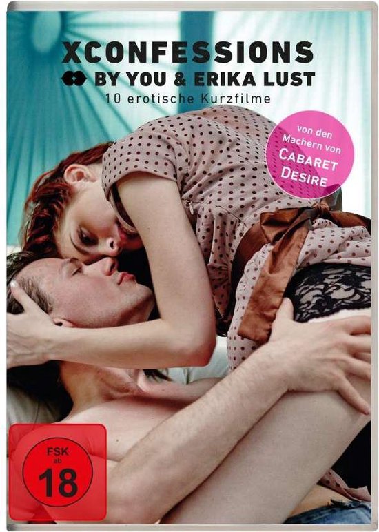 XConfessions DVD van De Paarse Keizerin - collectie van artistieke korte films op witte achtergrond