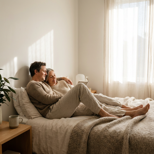 Vrouw ontdekt intimiteit en plezier bij seksualiteit ondanks pijnklachten met tips voor ontspanning en verbinding