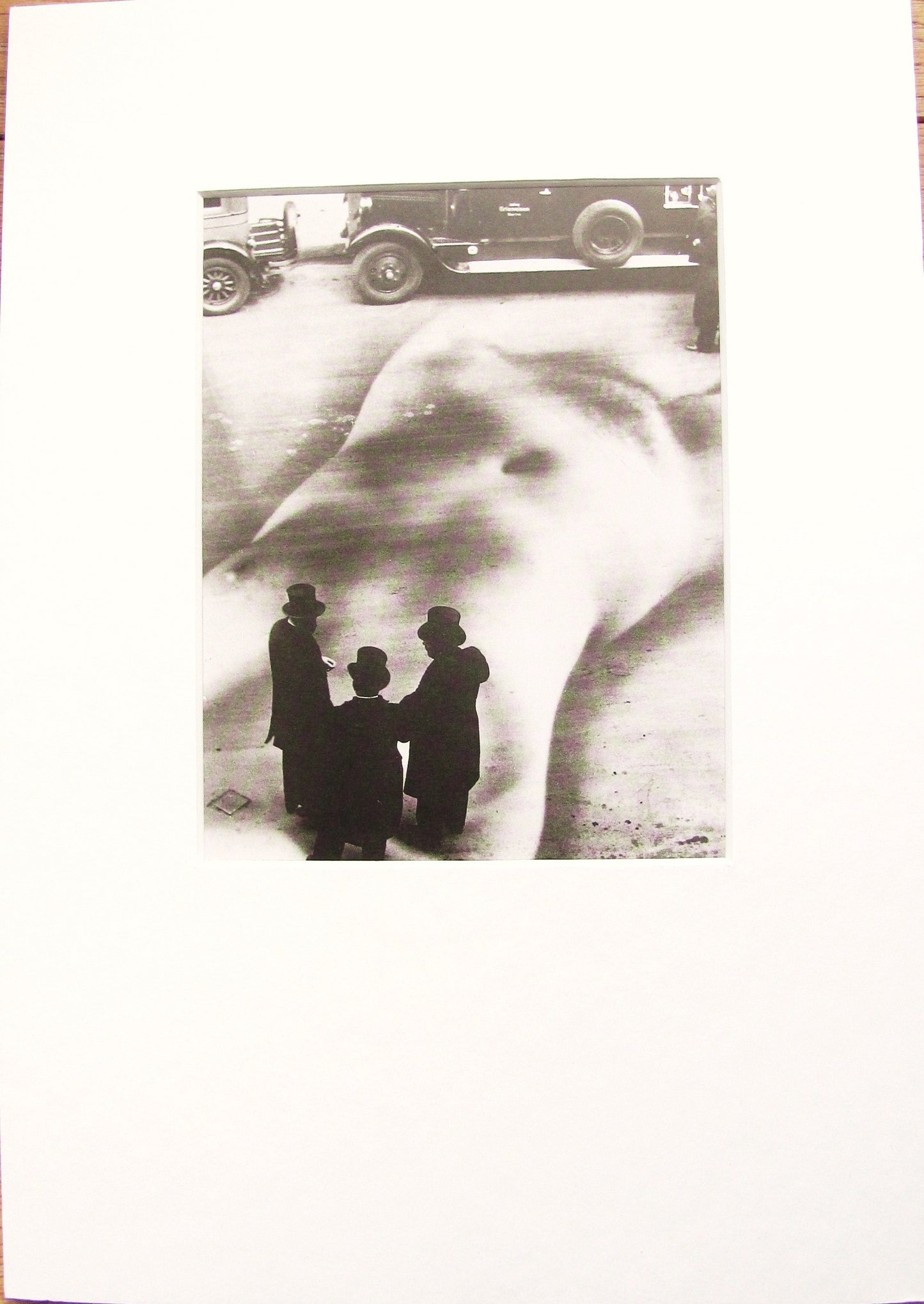 Sexy vintage foto's in mooie passe-partouts