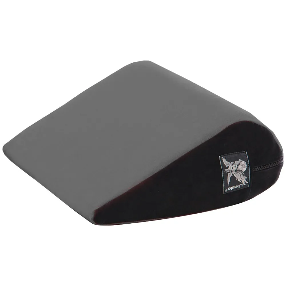 Zijaanzicht Liberator Jaz kussen toont ergonomische vorm en hoogte voor comfortabele positionering