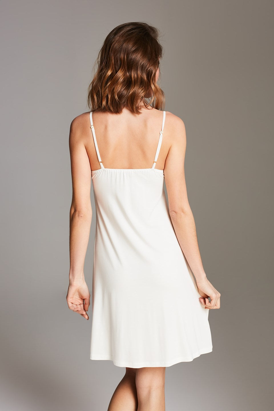 Nachthemdje van Vanilla in wit