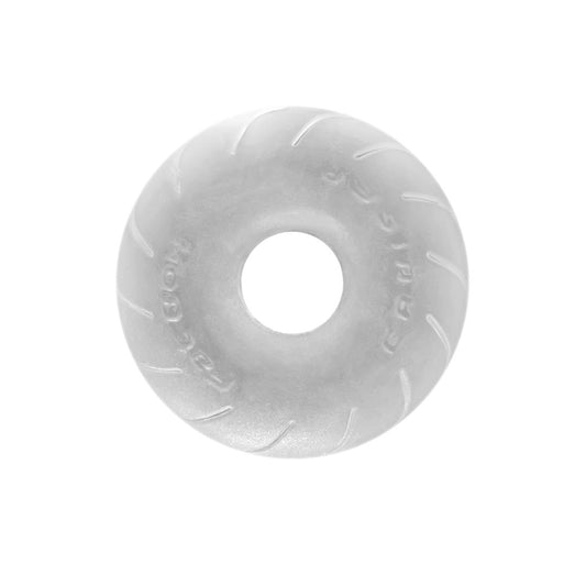 Transparante Cruiser Cockring van De Paarse Keizerin op witte achtergrond