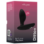 We-Vibe Ditto + paarse anale vibrator vooraanzicht op witte achtergrond