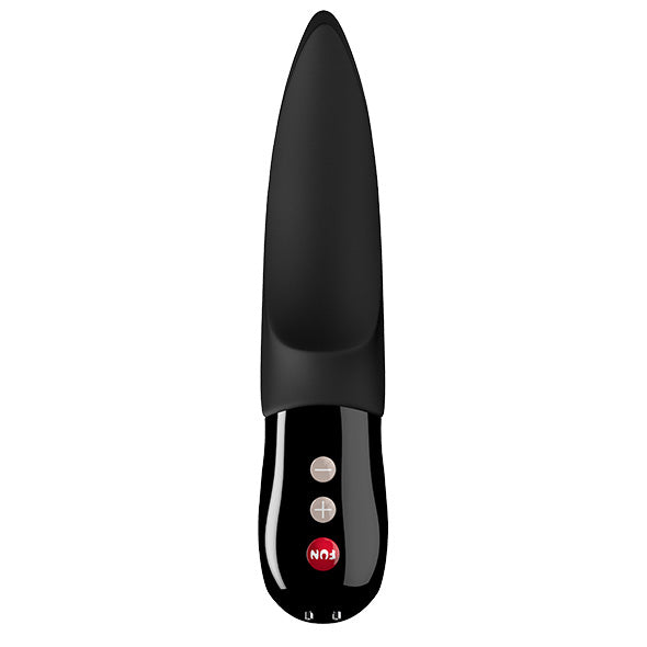 Zijaanzicht van de Volta met ergonomische contouren en gladde afwerking