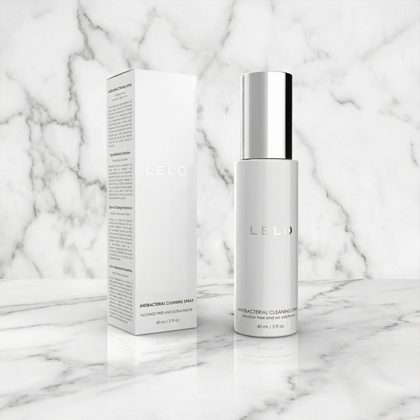 LELO antibacteriële reinigingsspray 60 ml flesje met sproeikop