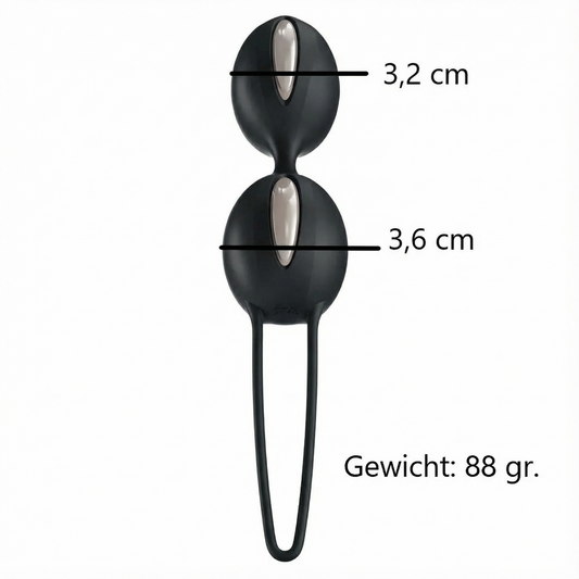 Roze Smartballs op neutrale ondergrond met zachte verlichting