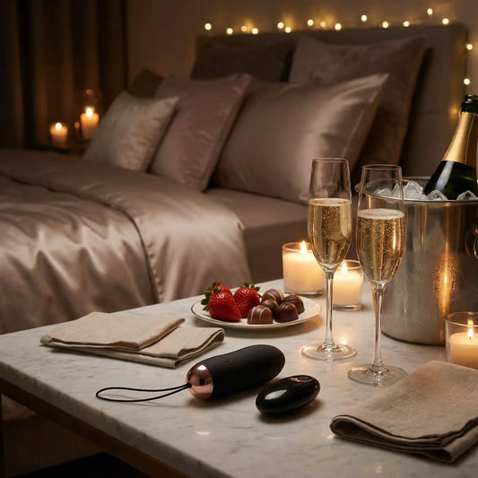 Zijaanzicht van het Sinistra vibro-ei met ergonomisch ontwerp