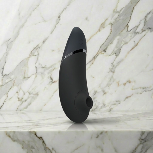 Minimalistisch sfeerbeeld zwarte Womanizer Next