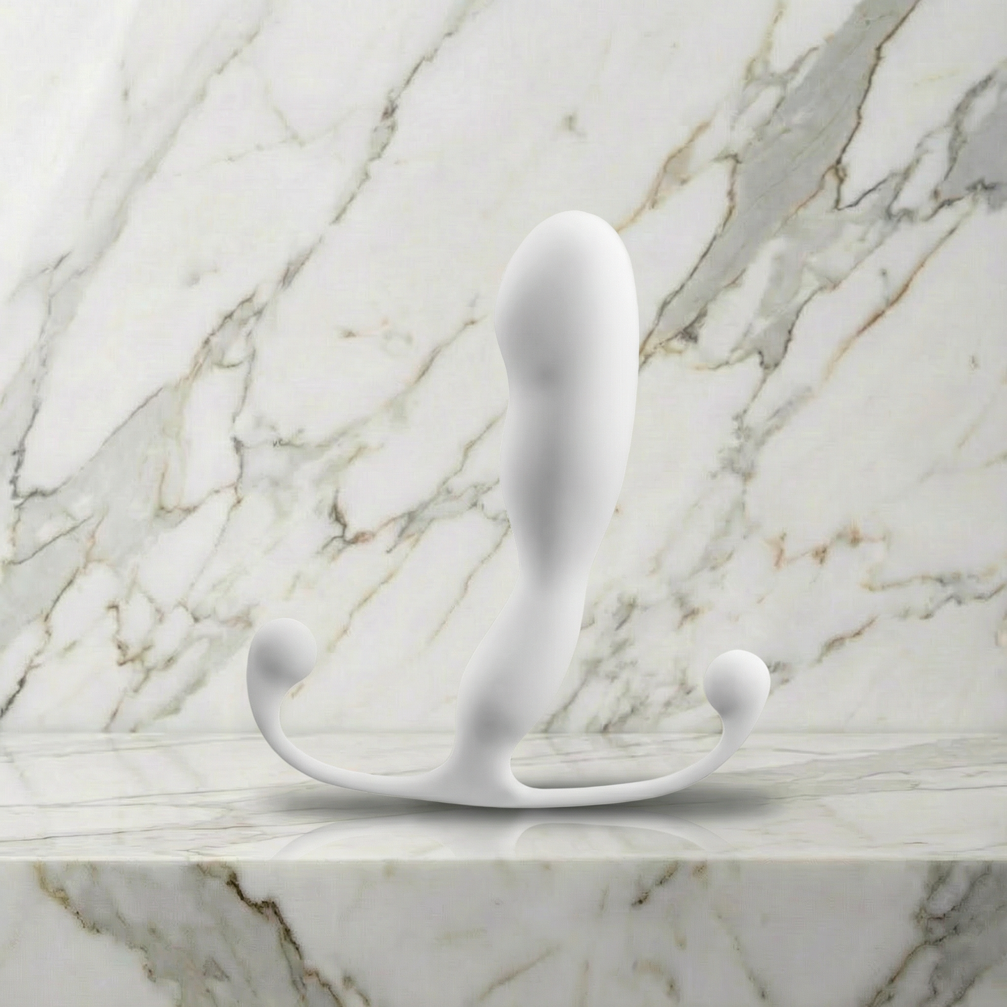 Aneros Helix Trident close-up met details van het ergonomische ontwerp