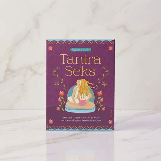 Doos met 50 Tantra seks kaarten voor beginners, productfoto