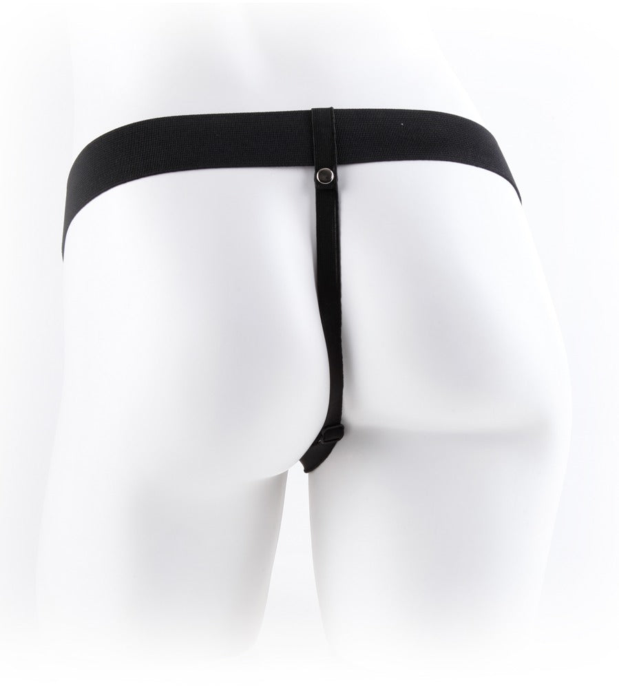 Stevige holle strap-on (M/L) with balls