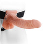 Stevige holle strap-on (M/L) with balls