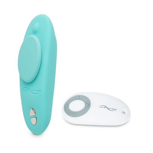 Detail magnetische bevestiging We-Vibe Moxie Plus zwarte uitvoering