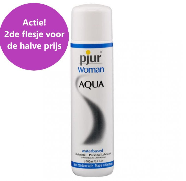Pjur Woman Aqua: goed glijmiddel op waterbasis (100 ml)