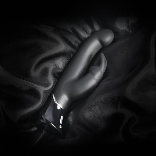 Rabbit vibrator uit Fifty Shades of Grey collectie van De Paarse Keizerin op witte achtergrond