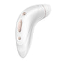 Satisfyer Pro Plus Vibration stimulator vooraanzicht op witte achtergrond