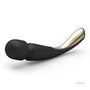 Zijaanzicht van de elegante Lelo Wand Massager Large met ergonomische grip