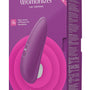 Zijaanzicht van de paarse Womanizer Starlet 3 wellness stimulator