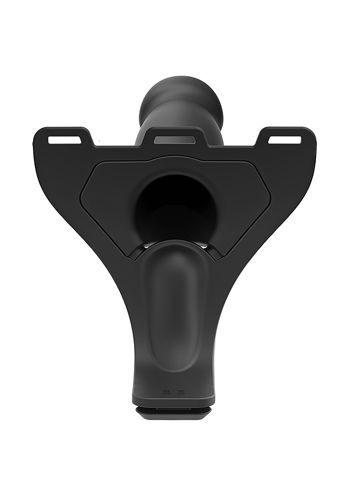 Vibrerende holle Strapon met afstandsbediening (L-XL)