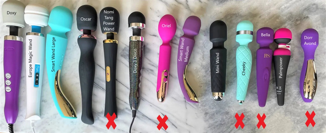 Productfoto bij keuzehulp over de beste wand massagers bij De Paarse Keizerin voor eerlijk advies en vergelijking