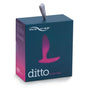 Paarse We-Vibe Ditto + intimate wellness product elegant gepositioneerd